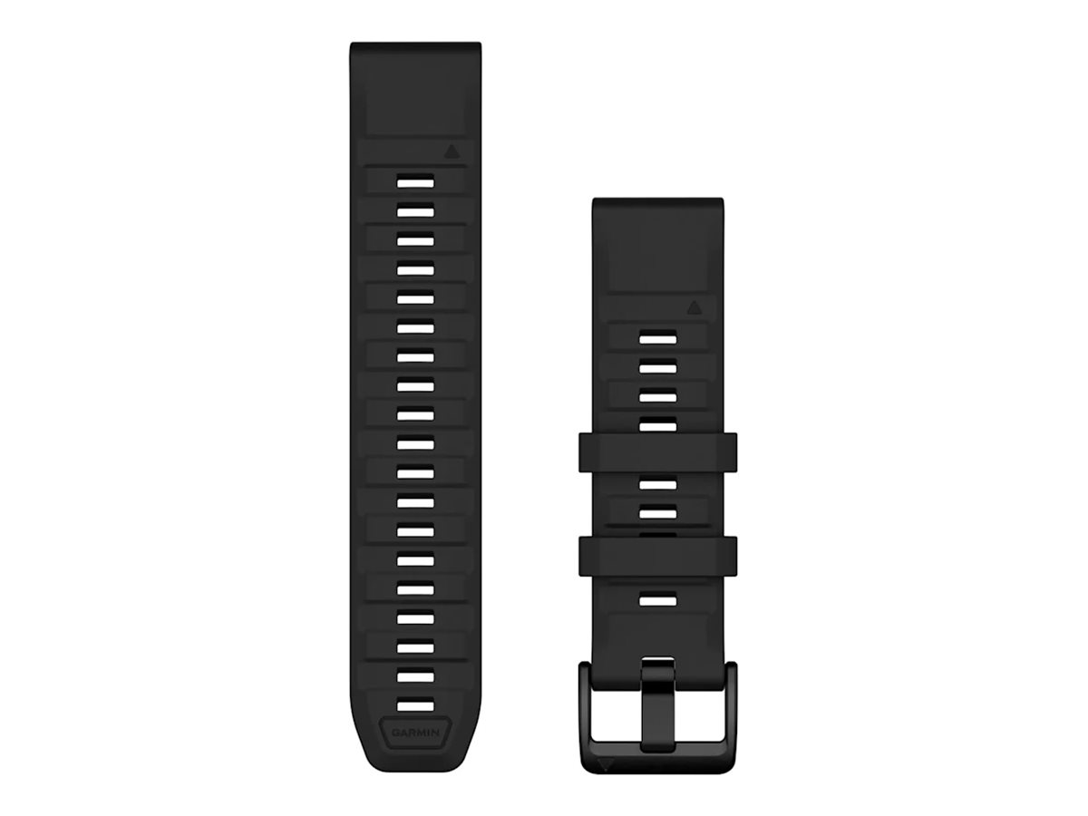 Ersatzarmband QuickFit 22mm Silikon Schwarz Ersatzarmband QuickFit 22mm Silikon Schwarz