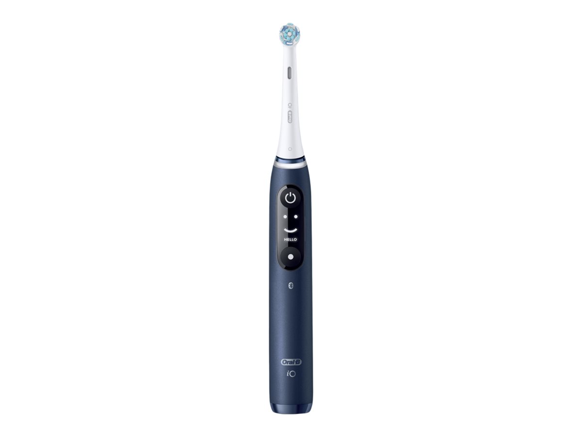 Braun Oral-B iO Series 7 mit Reiseetui, 2 Aufsteckbuersten, sapphire blue Braun Oral-B iO Series 7 mit Reiseetui, 2 Aufsteckbuersten, sapphire blue