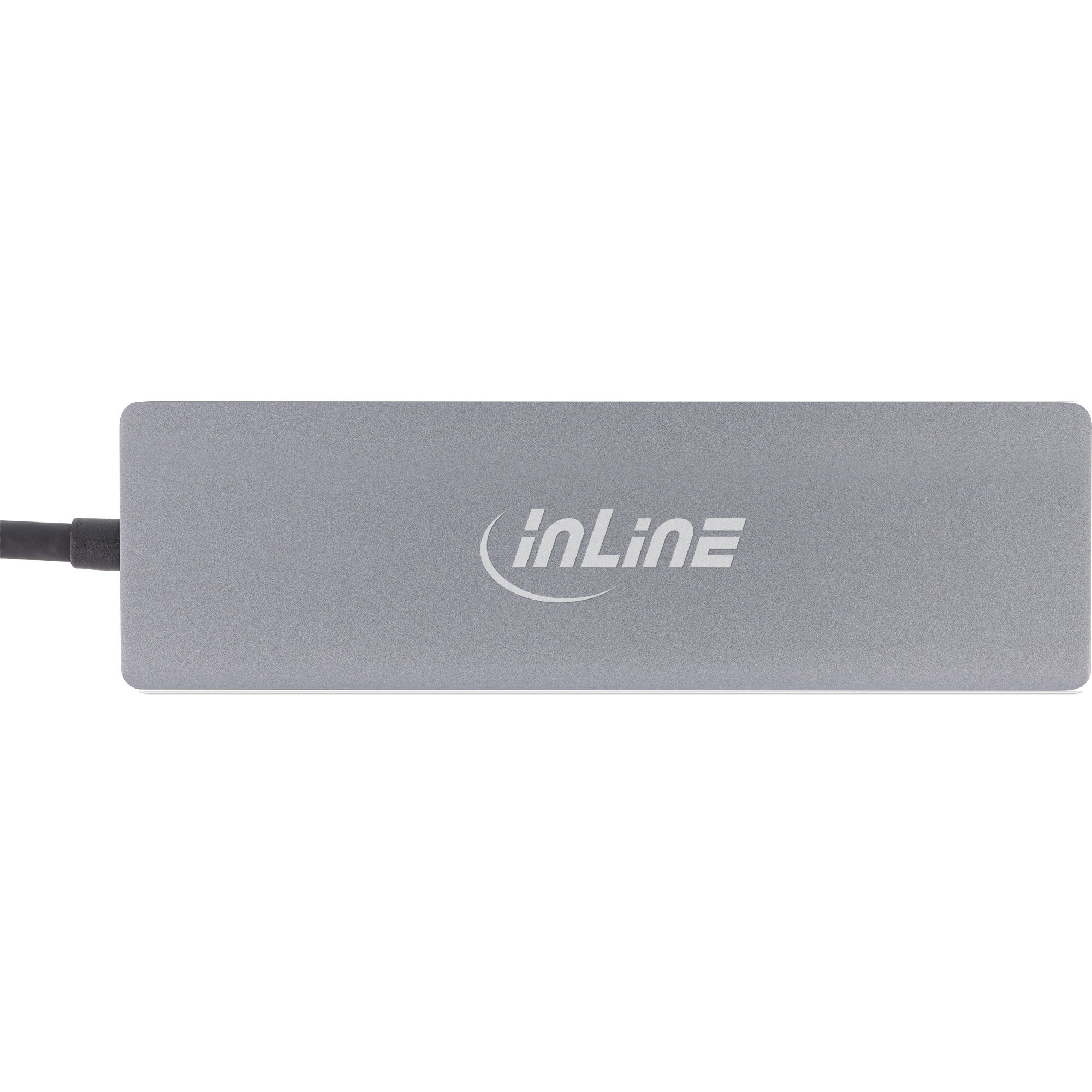 INLINE USB 3.2 Typ C Multi Hub 3x USB-A 5Gbs USB Typ-C PD 100W Cardreader HDMI 4K 30Hz OTG Metallgehäuse