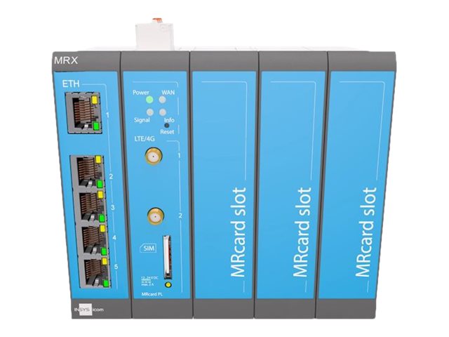 INSYS icom MRX5 1.1 LTE modularer LTE-Router EMEA-Frequenzen VPN-Option INSYS icom MRX5 1.1 LTE modularer LTE-Router EMEA-Frequenzen VPN-Option