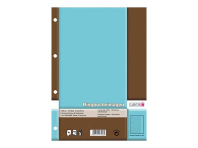 LANDRÉ® Ringbucheinlagen A4 liniert, 100 Blaetter LANDRÉ® Ringbucheinlagen A4 liniert, 100 Blaetter