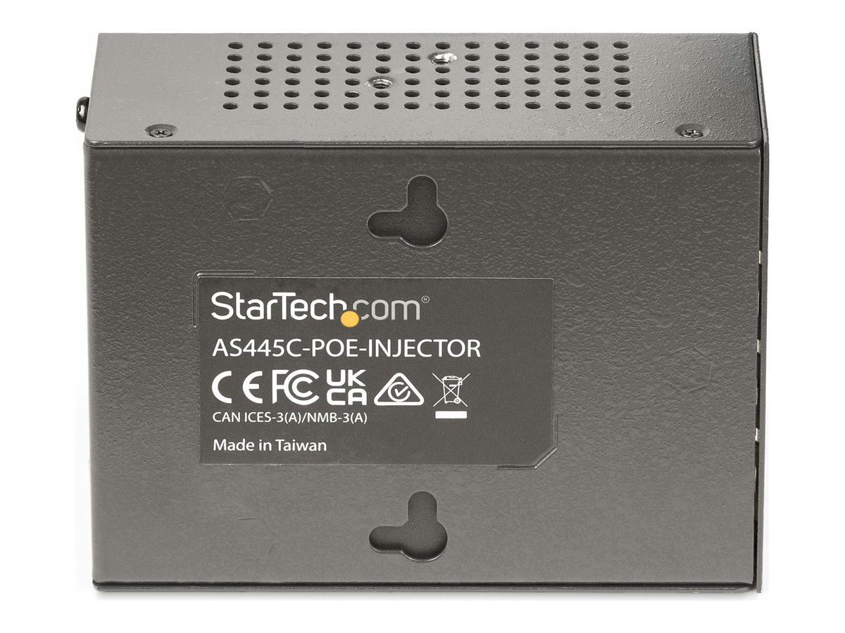 STARTECH.COM 4-Port Multi-Gigabit PoE++ Injector 5/2.5G Ethernet PoE/PoE+/PoE++ 802.3af/802.3at/802.3bt bis 95W PoE Adapter/Injektor