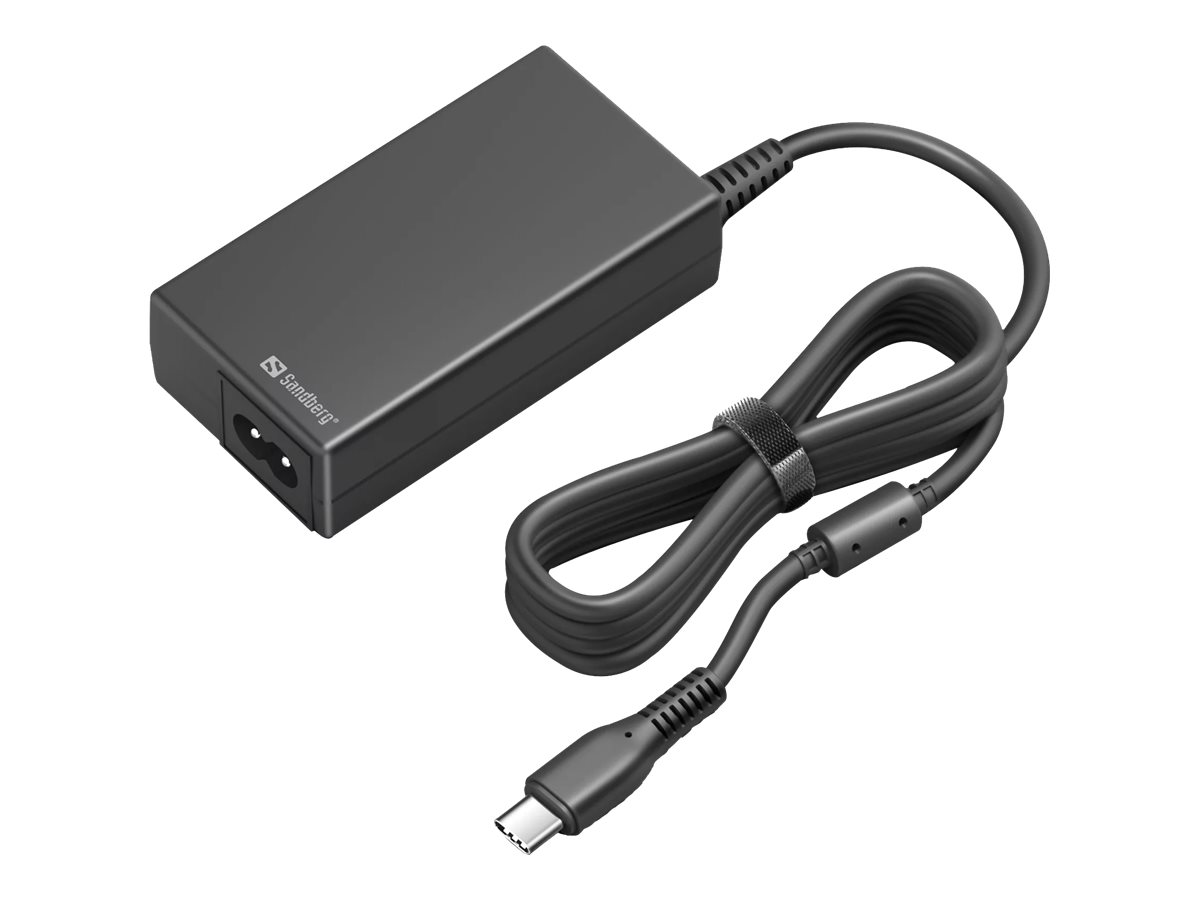 SANDBERG USB-C AC Charger PD65W EU+UK SANDBERG USB-C AC Charger PD65W EU+UK