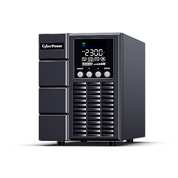 CYBERPOWER Smart App Online S OLS1000EA UPS AC 230V 900Watt 1000VA 1phase RS232 USB output connectors 3 active PFC Black