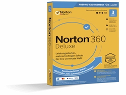 NORTONLIFELOCK 360 Deluxe 1 Jahr 3 Geräte Abo 25GB Cloud Backup