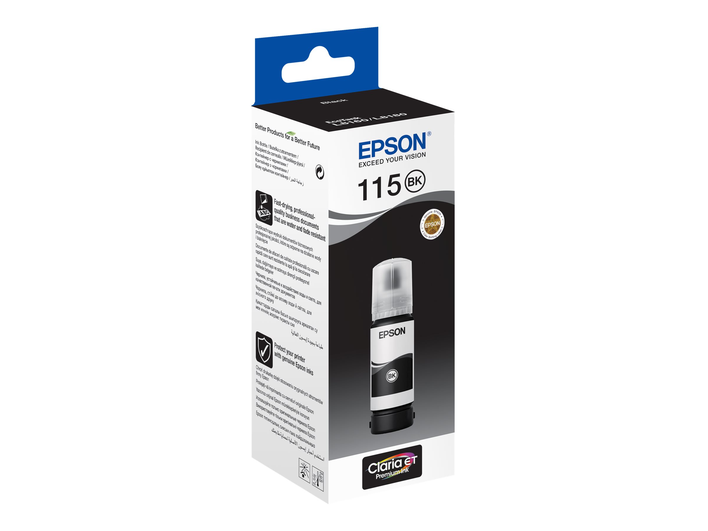 EPSON 4LB 115 EcoTank Pigment Black ink EPSON 4LB 115 EcoTank Pigment Black ink