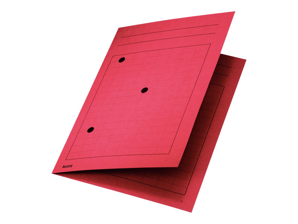 LEITZ Aktendeckel 3998 DIN A4 rot