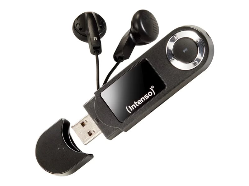 Intenso Musik Walker MP3-Player schwarz 16 GB Intenso Musik Walker MP3-Player schwarz 16 GB