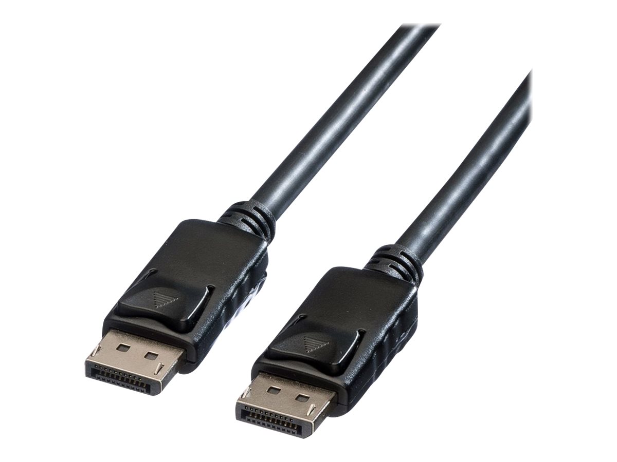 ROLINE DisplayPort Kabel DP-DP v1.2 ST - ST TPE schwarz 3m ROLINE DisplayPort Kabel DP-DP v1.2 ST - ST TPE schwarz 3m