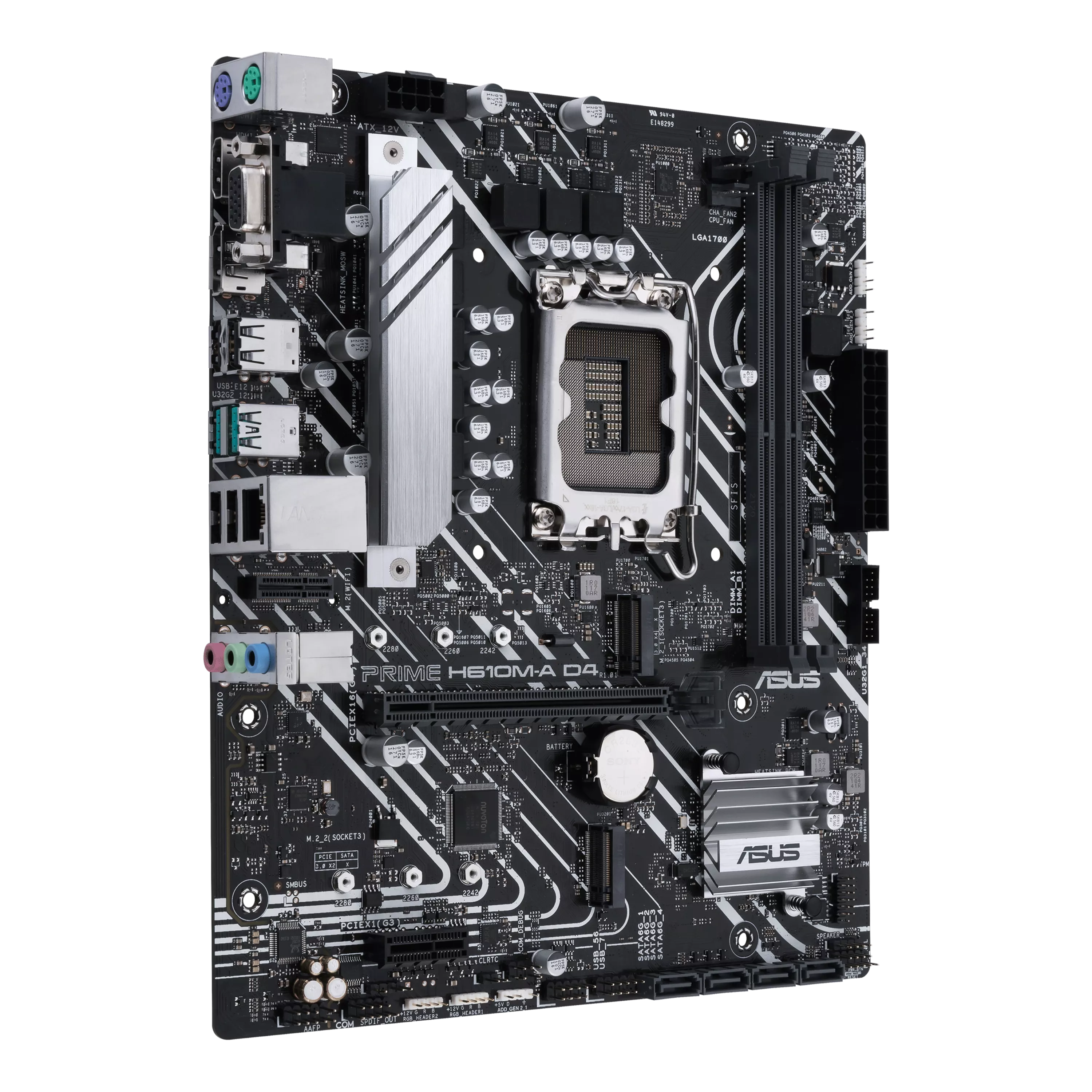 ASUS PRIME H610MA D4CSM LGA1700 2xDDR4 2xM2 4xSATA