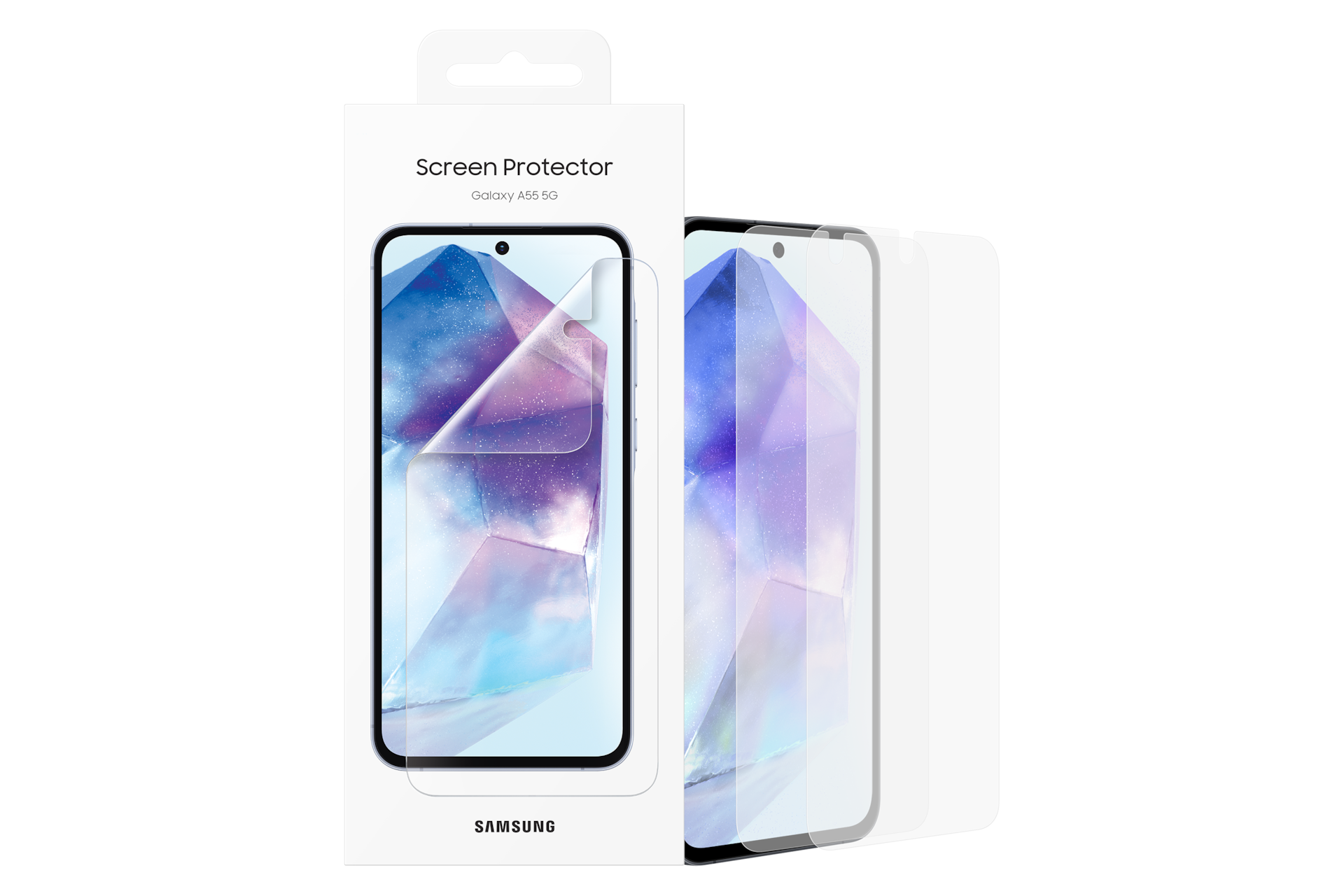 SAMSUNG Screen Protector für Galaxy A55 Transparent