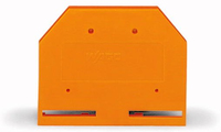 Wago Abschlussplatte-/Zwischenplatte 284-302 orange