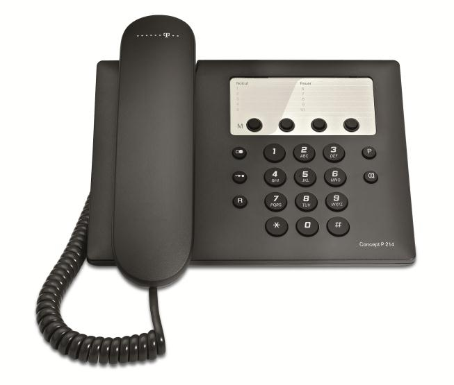 Concept P214 schwarz