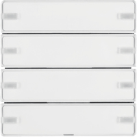 Berker Tastsensor 80144329 4fach Komfort Q.x polarws samt Berker Tastsensor 80144329 4fach Komfort Q.x polarws samt