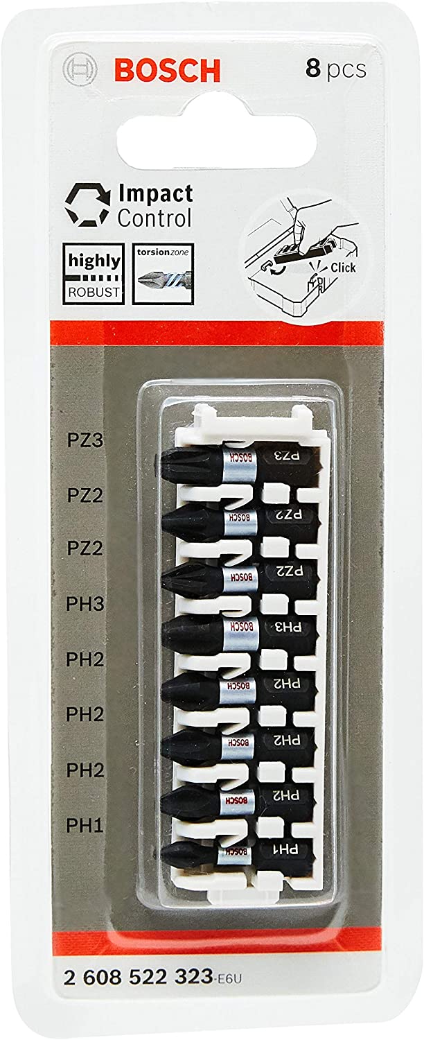 BOSCH BitSet Pro Impact, 8teilig