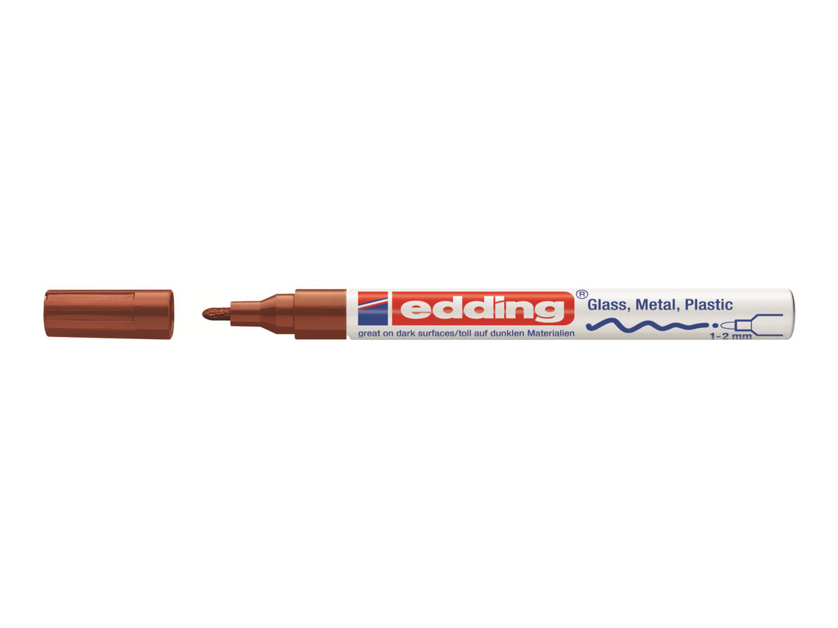 edding 751 creative Lackmarker braun 1,0 - 2,0 mm, 1 St.
