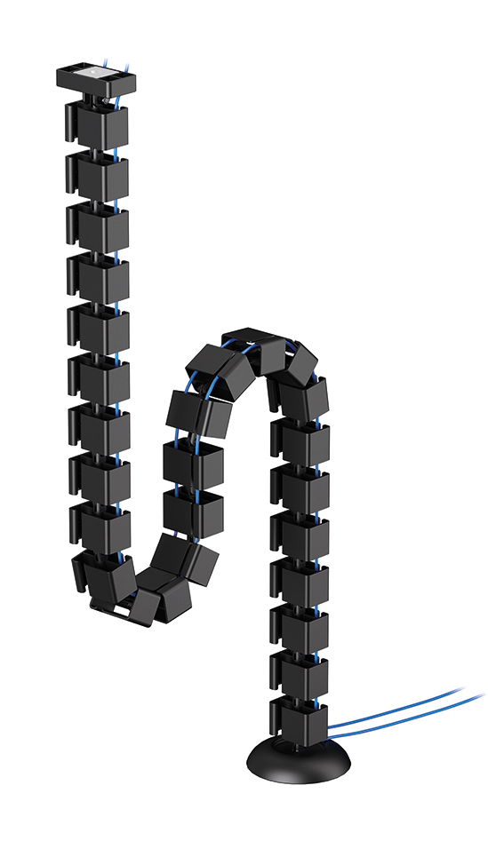 NewStar Kabelwirbelsäule 130x99,4cm magnetisch schwarz