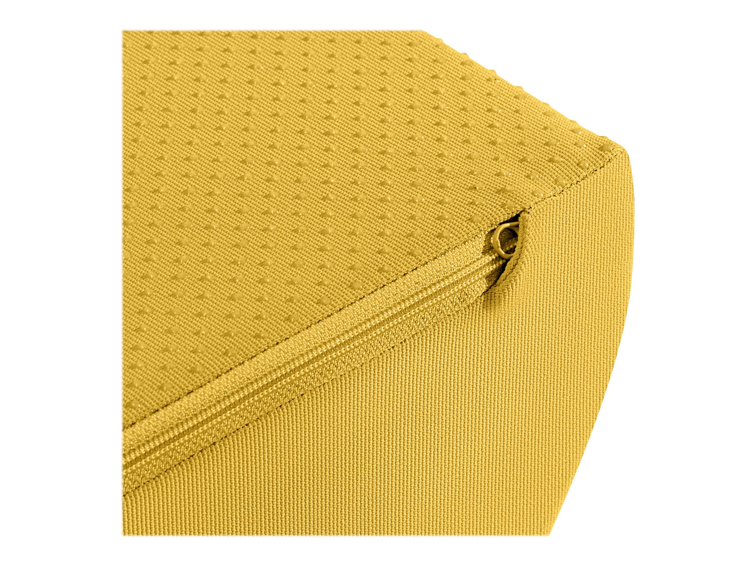 LEITZ Fussstuetze Ergo Cosy gelb Stoff LEITZ Fussstuetze Ergo Cosy gelb Stoff