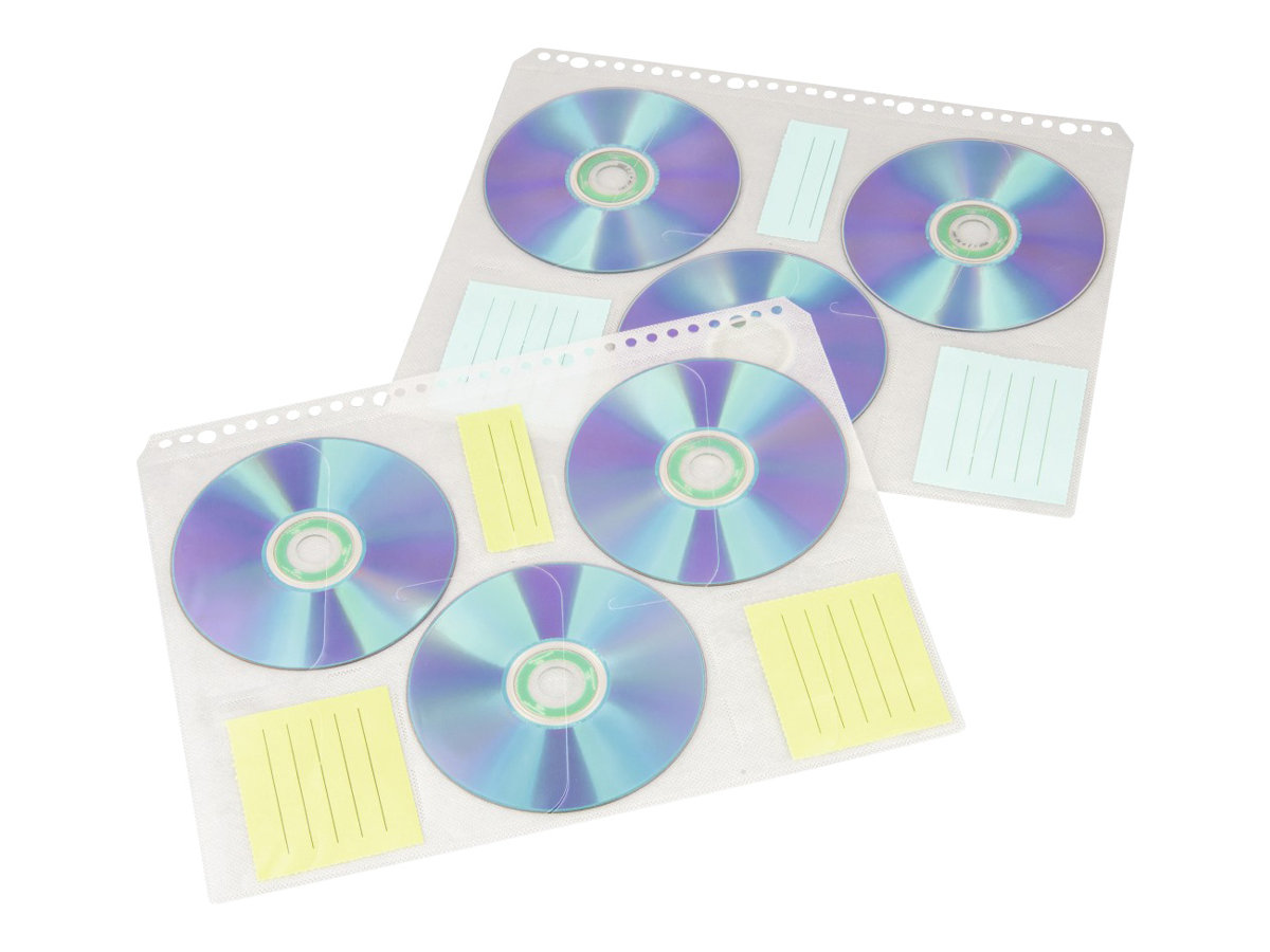 hama 6er CD-/DVD-Huellen transparent, 10 St. hama 6er CD-/DVD-Huellen transparent, 10 St.