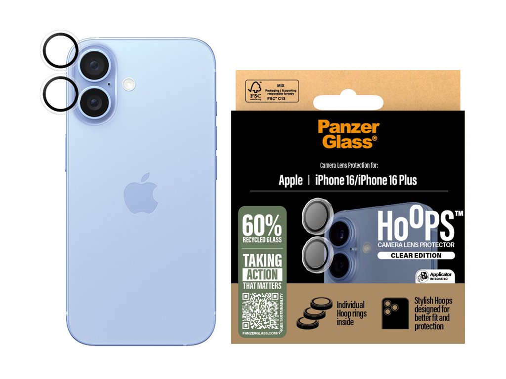 Hoops Kamera SP iPhone 16/16 Plus transp. Hoops Kamera SP iPhone 16/16 Plus transp.