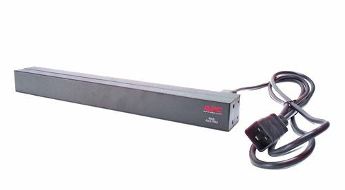 APC Basic RackMount PDU Rack AC 208230V input IEC 60320 C20 output connectors 12 power IEC 60320 C13 1U 19 2,49m cord BK