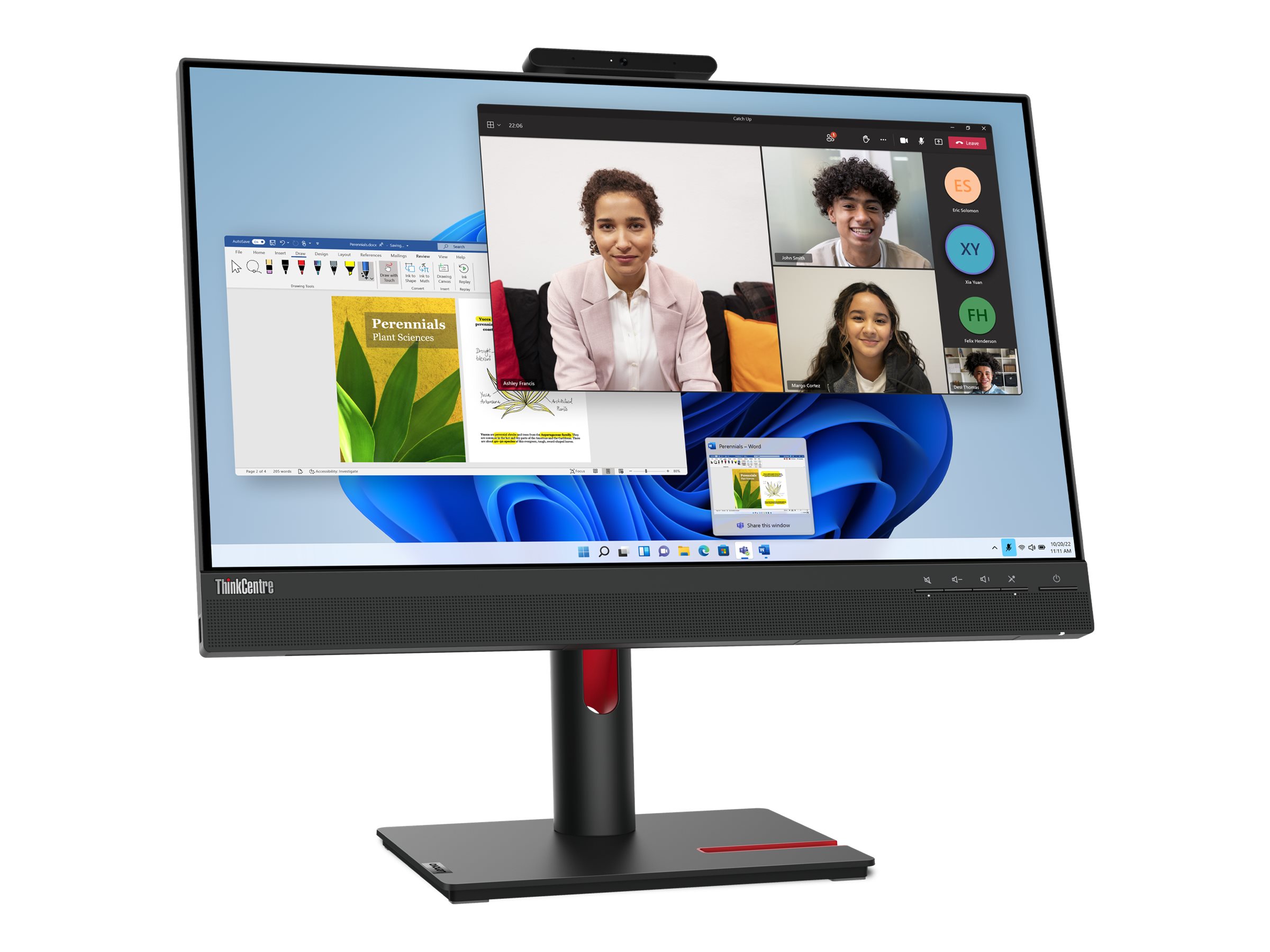 LENOVO ThinkCentre TIO24 Gen 5 60,45cm 23,8Zoll IPS 1920x1080 16:9 250cd/m2 HDMI DP USB TopSeller