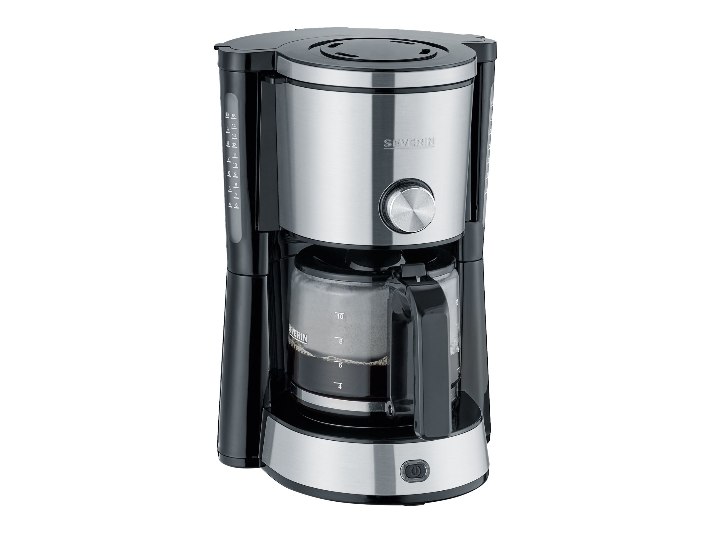 SEVERIN KA 4825 TypeSwitch Kaffeemaschine schwarz, 10 Tassen