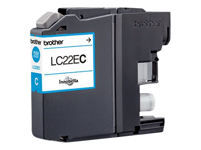 LC22EC BROTHER MFC Tinte cyan 1200Seiten LC22EC BROTHER MFC Tinte cyan 1200Seiten
