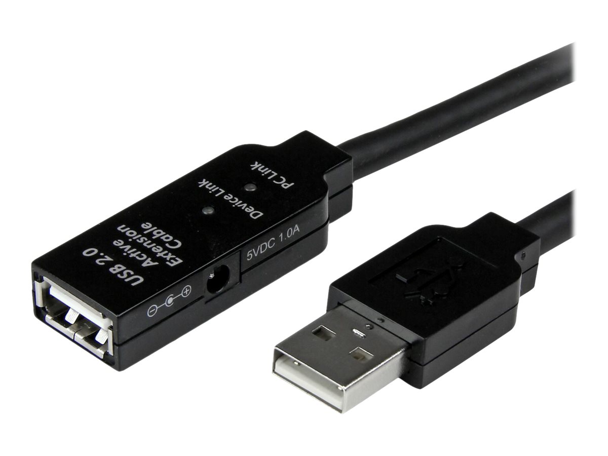 STARTECH.COM 5m aktives USB 2.0 Verlängerungskabel - St/Bu - USB Verlängerung / Repeater Kabel