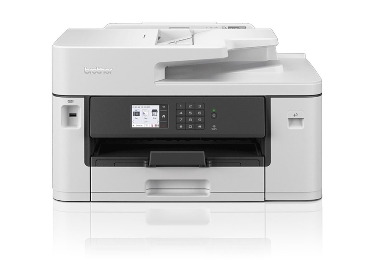 BROTHER MFCJ5345DW Professional 4in1 Business Smart Color Inkjet Multifunction Printer Print up to A3 Size 28ipm ISO Wi-Fi BROTHER MFCJ5345DW Professional 4in1 Business Smart Color Inkjet Multifunction Printer Print up to A3 Size 28ipm ISO Wi-Fi
