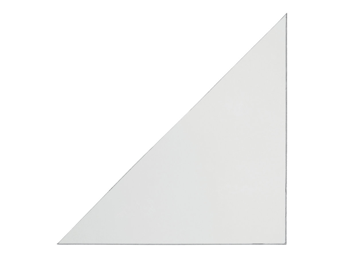 DURABLE Dreiecktaschen selbstklebend glatt 10,0 cm, 100 St.