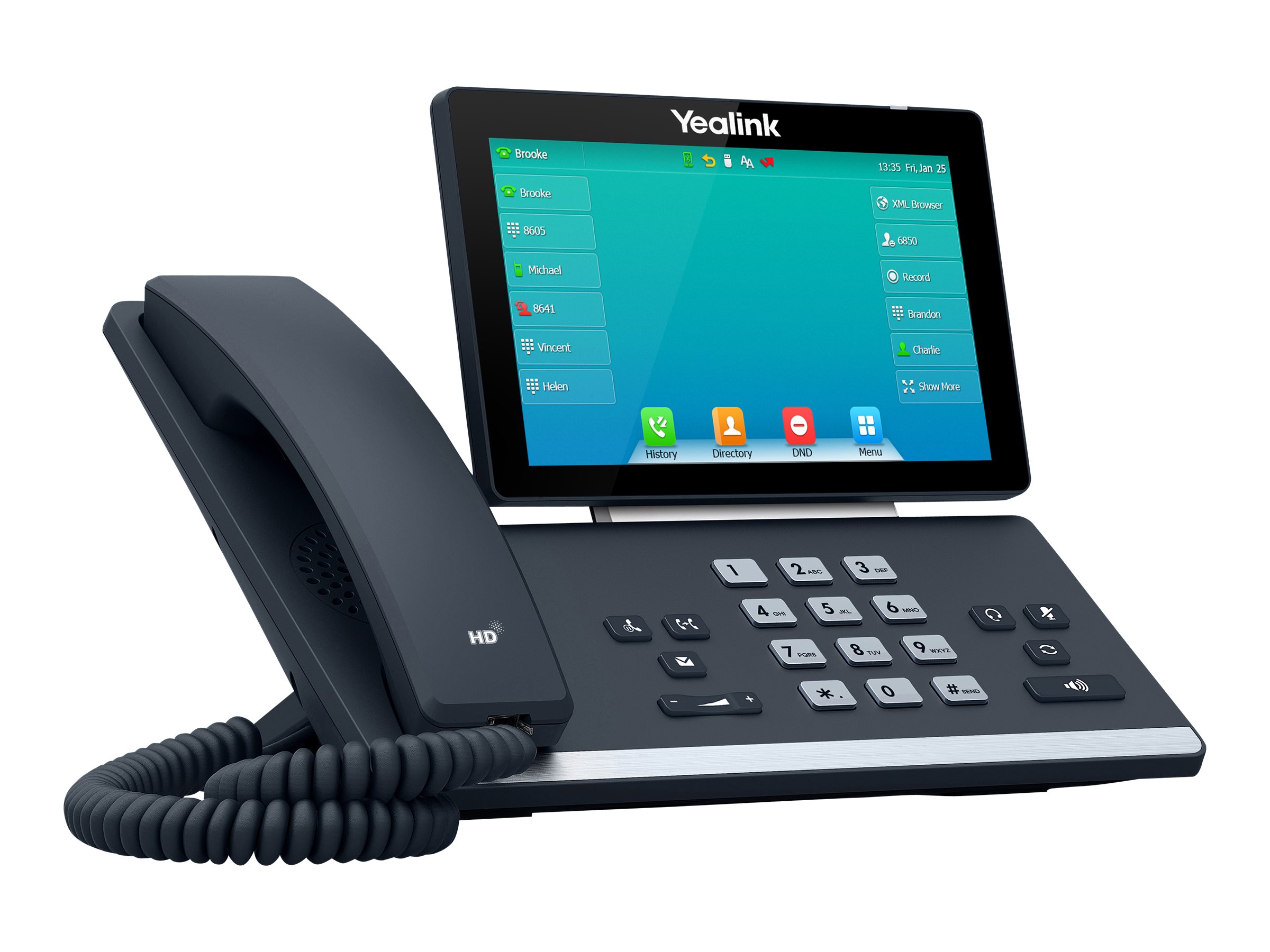 YEALINK SIP-T57W V.2 NEW CHIPSET SIP-Phone ohne Netzteil YEALINK SIP-T57W V.2 NEW CHIPSET SIP-Phone ohne Netzteil