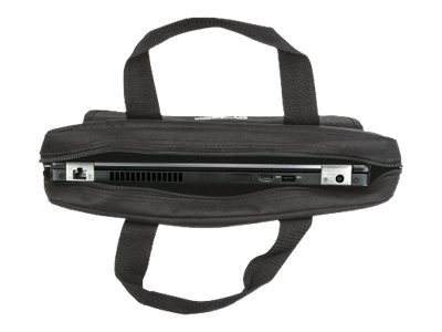 MANHATTAN Notebook Tasche London Top Load geeignet fuer die meisten Notebooks bis zu 35,81cm 14,1Zoll schwarz