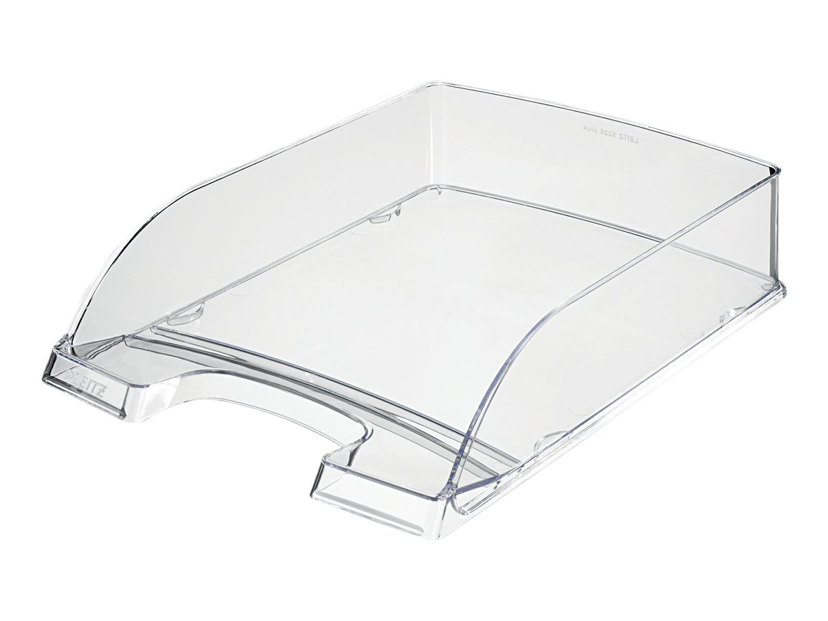 LEITZ Briefablage Plus glasklar