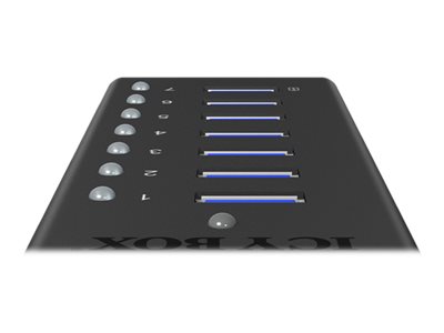 ICY BOX IB-AC618 7 Port USB HUB unterstuetzt USB 3.0 mit 1x Ladeport