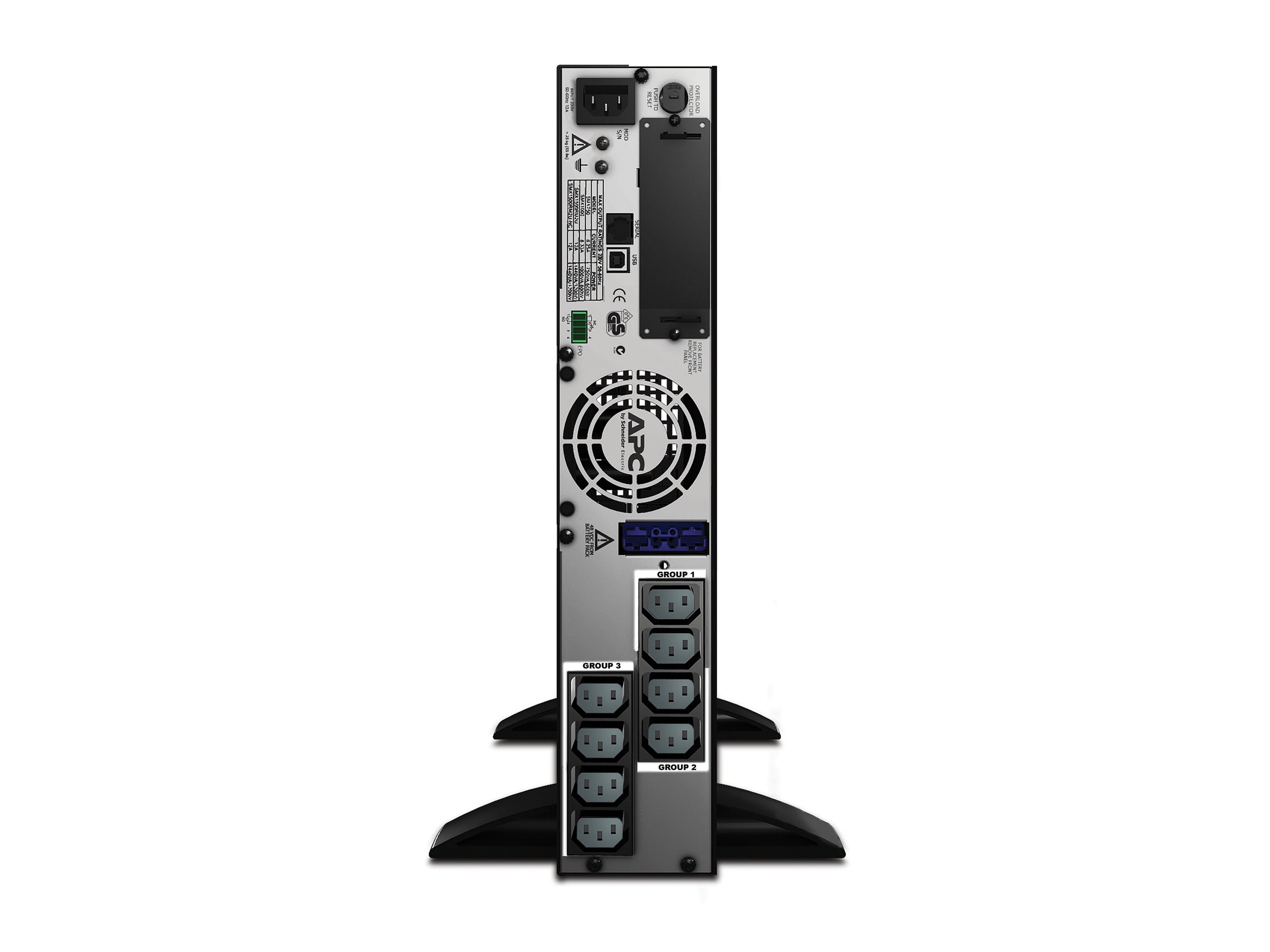APC Smart-UPS X 1500VA LCD 230V Rack/Tower LCD 230V  SmartSlot RS-232 cable  USB cable