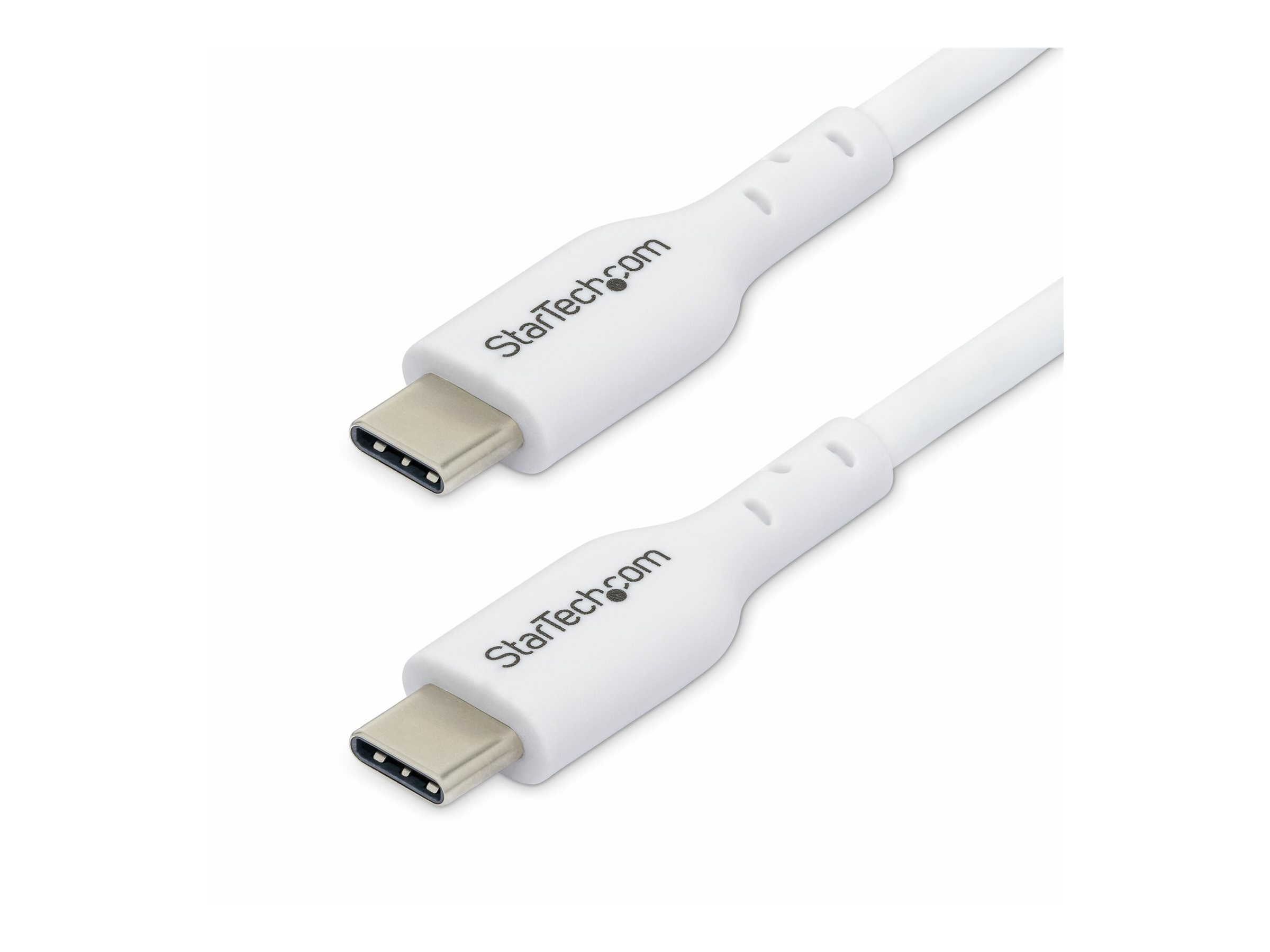 STARTECH.COM 1m USB-C Schnellladekabel USBC Kabel USB 2.0 Typ-C Laptop Ladekabel 60W Power Delivery USB-C auf USB-C Weiss STARTECH.COM 1m USB-C Schnellladekabel USBC Kabel USB 2.0 Typ-C Laptop Ladekabel 60W Power Delivery USB-C auf USB-C Weiss