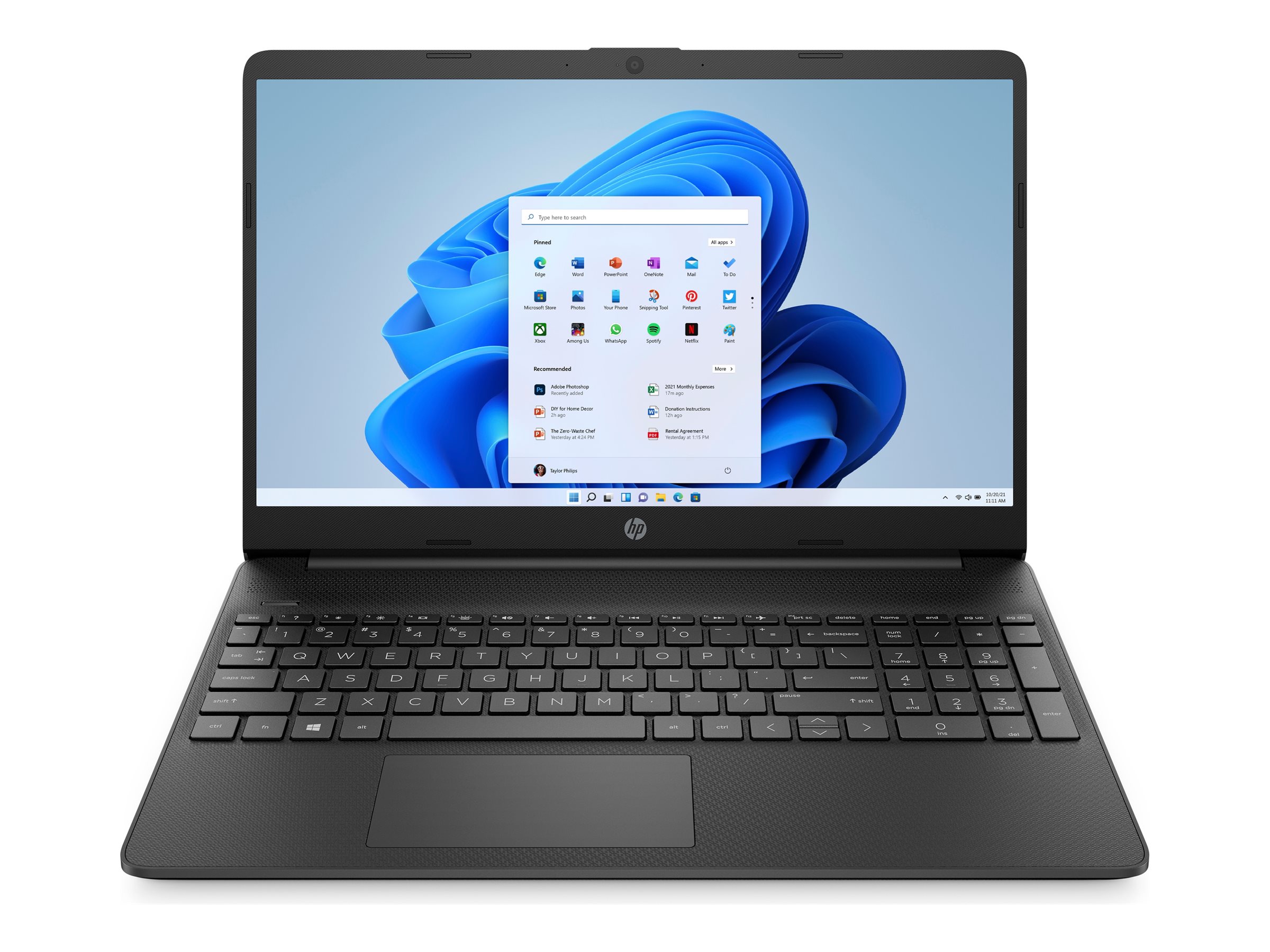 HP 15s-fq0510ng 9V9F2EA Notebook 39,6 cm (15,6 Zoll), 8 GB RAM, 512 GB SSD, IntelÂ® CeleronÂ® N4100
