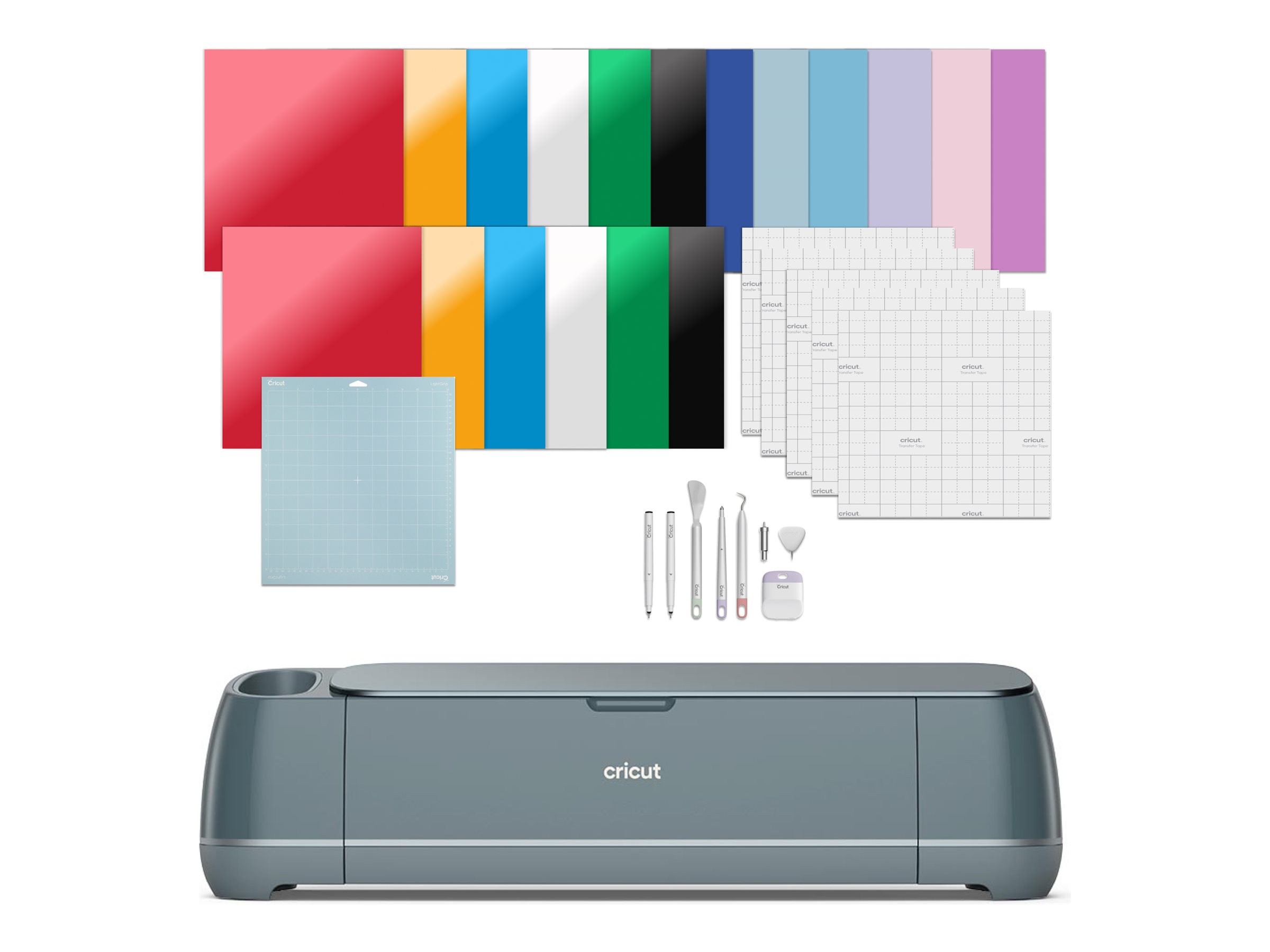 cricut Maker 4 Essentials Bundle SchneideplotterSet salbei, 1 Set