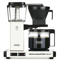 Moccamaster 53974 KBG Select, Kaffeemaschine, Weiss, 1.25L