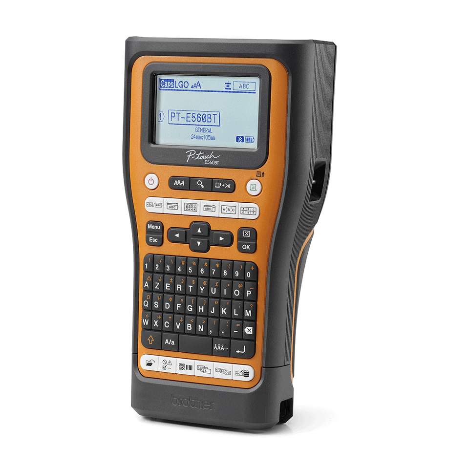 Brother Ptouch E560BTVP Handheld Beschrifter mit Koffer