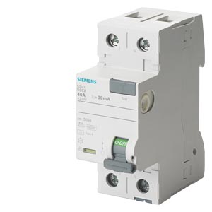 Siemens FISchutzschalter 5SV33116 160,03A 2polig
