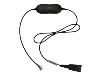 Jabra Smart Cord, QD auf RJ9, glatt 0,8 Meter