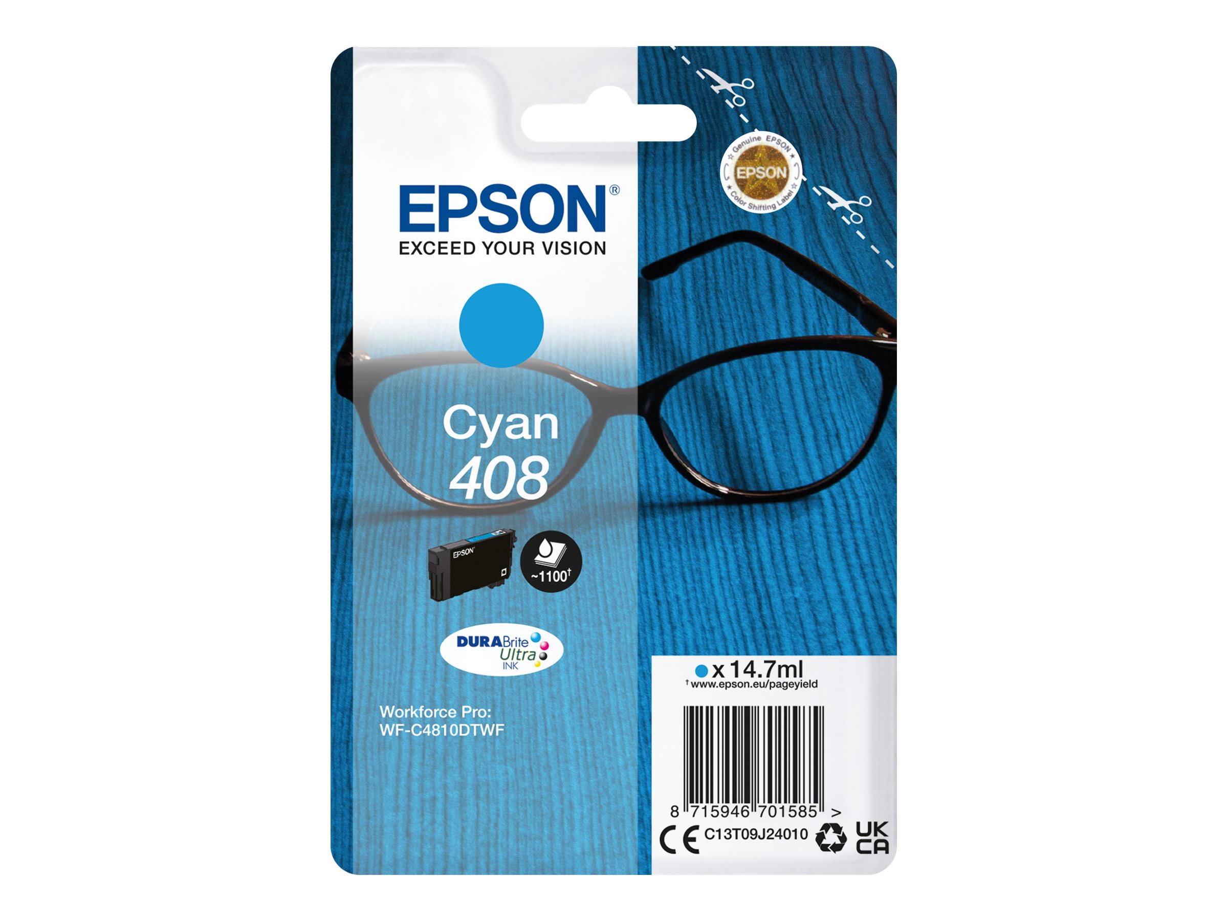 C13T09J24010 EPSON Nr.408 Durabrite WF