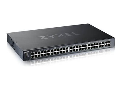 ZYXEL XGS1935-52 52 Port Smart Managed Switch 48x Gigabit Copper and 4x10G SFP+ hybrid mode standalone or NebulaFlex Cloud ZYXEL XGS1935-52 52 Port Smart Managed Switch 48x Gigabit Copper and 4x10G SFP+ hybrid mode standalone or NebulaFlex Cloud