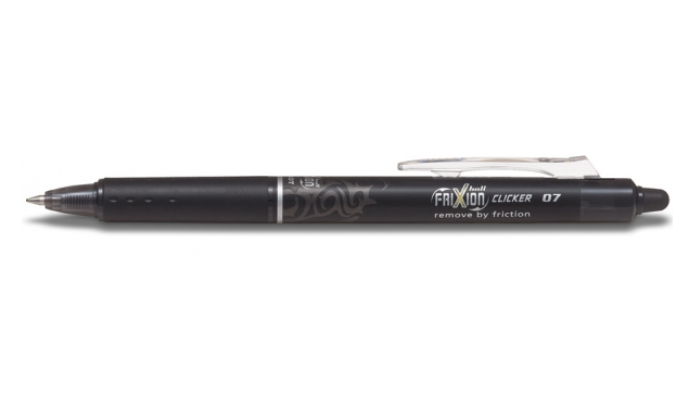 Pilot FriXion Ball Clicker Schwarz 0,4 mm 1 Stück