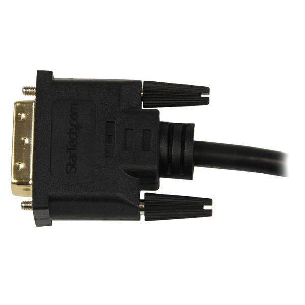 STARTECHCOM HDMI auf DVI Adapter 20cm DVID 25 pin Stecker zu HDMI 19 pin Buchse Monitor Dongle Adapterkabel
