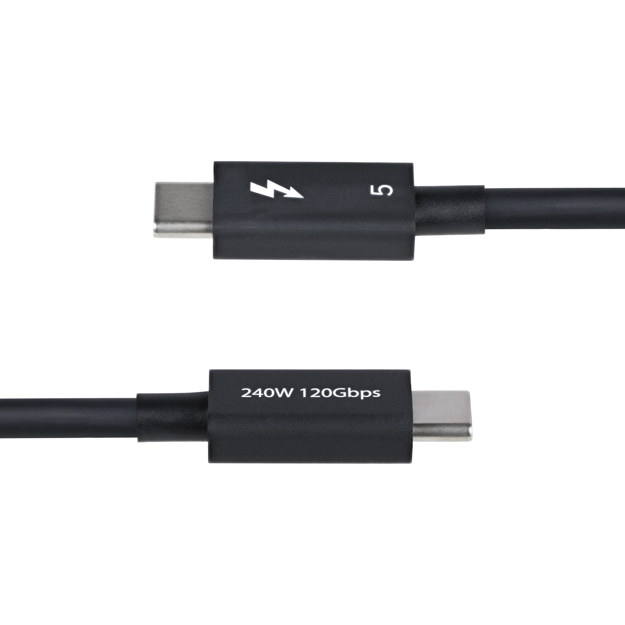 StarTech.com Thunderbolt-Kabel 1m 80Gbps/120Gbps schwarz