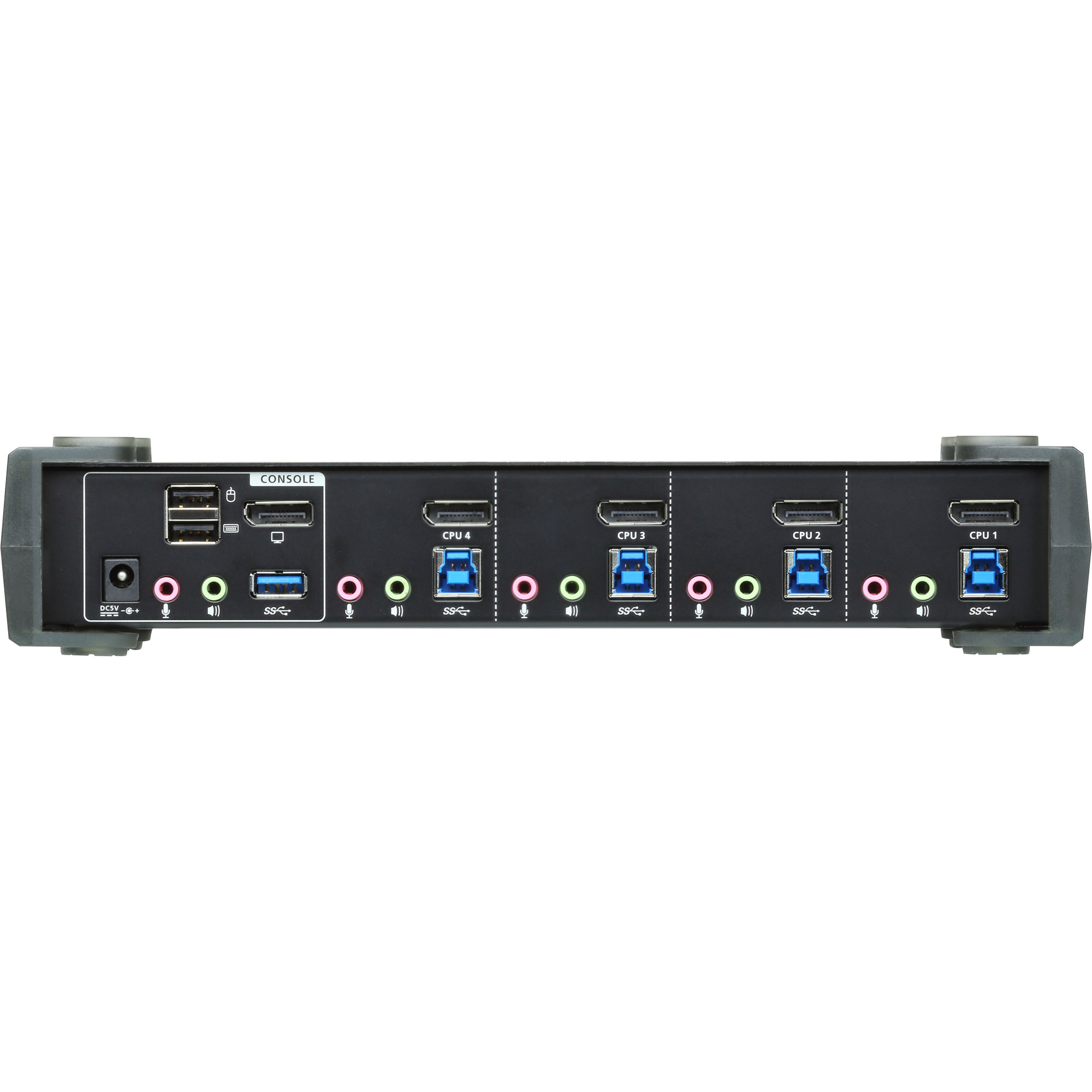 ATEN CS1924 KVMP Switch - KVM-/Audio-/USB-Switch - 4 Anschlüsse