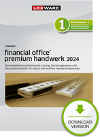 LEXWARE ESD financial office premium handwerk 2025 Download Jahresversion 365-Tage